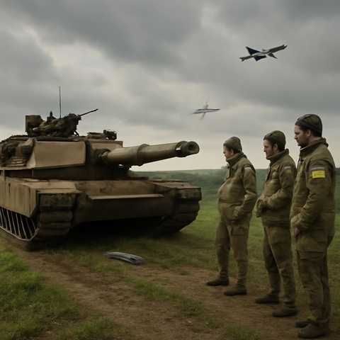 Russian Drones Compel Ukraine to Ground M1 Abrams TanksUkraines 425th Separate Assault Regiment has grounded its M1 Abrams tanks due to a barrage of Russian drones that have rendered them untenable for frontline operations. The regiments commander says they lack the means to counter the enemys drone component, making it a temporary but not terminal blow to the tanks deployment. #Russia #M1AbramsTanks #UnmannedAerialVehicles #EmergingThreats