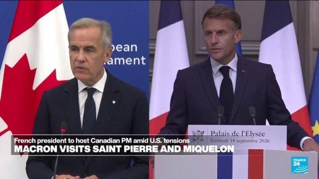⚡ NEWSMacron Hosts Canadian PM Carney Amid US TensionsFrench President Emmanuel Macron hosted Canadian Prime Minister Mark Carney in a remote North Atlantic territory, signaling strengthened Franco-Canadian ties amidst rising tensions with Washington. The visit coincides with European Commission President Ursula von der Leyens proposal to make Canada the...📰  #EU #USA #Geopolitics #GeoWire