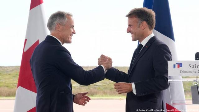 🟠 UPDATEMacron and Carney Meet in Saint Pierre and Miquelon to Strengthen France-Canada TiesThe leaders announced closer economic and defense ties, citing strained relations with the US as a motivating factor.📰 #EU #Geopolitics #GeoWire
