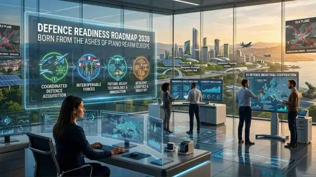 VP News – Vietato Parlare: LEuropa si immola sullaltare del riarmo: la follia del Piano Readiness 2030LUE lancia il piano Readiness 2030 da 800 miliardi: uneconomia di guerra a trazione tedesca che incatena lEuropa a Kiev e sacrifica il bene comune dei popoli.Europe is burning itself on the altar of rearmament: the madness of the Readiness 2030 plan.The EU launches the Readiness 2030 plan worth €800 billion: a war economy driven by Germany that chains Europe to Kyiv and sacrifices the common good of peoples.#Europe #Readiness2030 #Germany