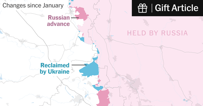 📰 Ukraine Claws Back Land in the Donbas, Thwarting a Russian Push🔗  #RussianInvasion #RussianWar #Ukraine