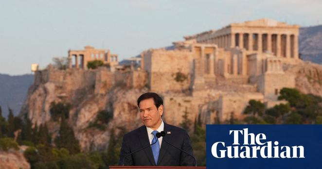 ⚡ NEWSMarco Rubio Delivers 'America First' Speech in AthensUS Secretary of State Marco Rubio delivered a speech at the Parthenon in Athens, advocating for Donald Trump's 'America first' foreign policy. He urged Europe to 'awaken from its slumber' and reject decline, drawing historical parallels while positioning himself for a potential 2028 presidential run.📰 #USA #EU #Geopolitics #GeoWire