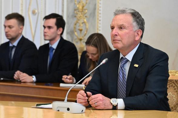 KYIV POST: Witkoff Reveals US Treasury Working With Putin's Envoy on Economic Ties  Witkoff confirmed direct US Treasury talks with Putin envoy Kirill Dmitriev on economic cooperation alongside Ukraine peace negotiations. Putin outlined Russian diesel shipments to the US and offered fertilizer exports. #World #NorthAmerica #Europe
