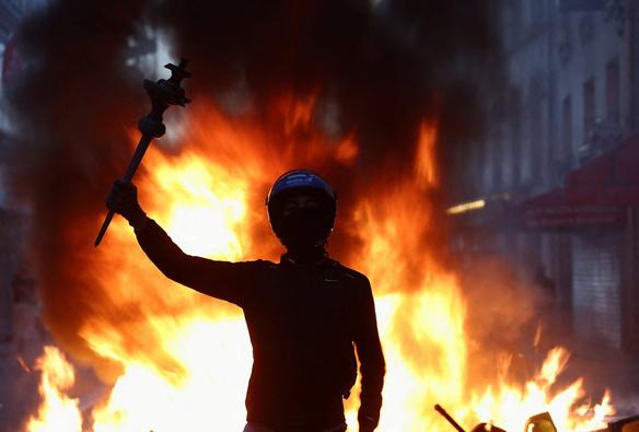 France counts the cost of worst unrest in years; Macron urges calmNationwide demonstrations had erupted into riots, with a town hall torched, shops pillaged and buildings covered in graffiti as violent groups clashed with police in cities across the country #POLICE #protests #Europe #macron