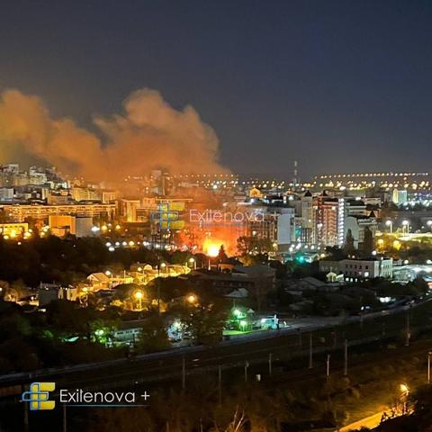 KYIV INDEPENDENT: Massive Ukrainian drone attack hits shopping center in Russia's Belgorod Oblast, locals say MegaGRINN is the largest shopping complex in Belgorod, covering over 163,000 square meters and housing more than 200 shops. The center was closed and empty of visitors during the reported overnight attack. #Ukraine