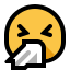 sneezing