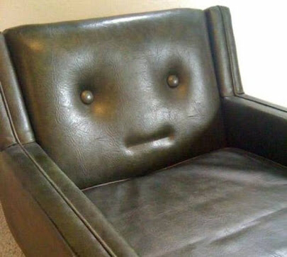 Chair With Apparent Face