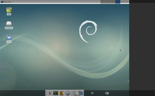 Debian with Xfce4 Desktop Environment
