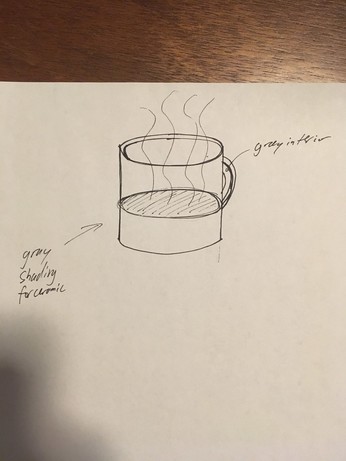 The second pass of the doodle, with more details "locked-in" and others added on top