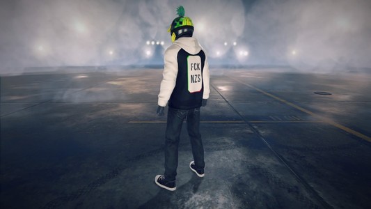 FCK NZS Hoodie in Trials Rising.
