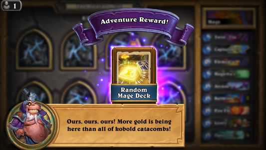 Random Mage Deck reward