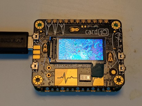 A glitched video display due to wrong bit packed layout