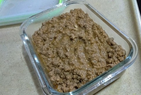 Minced meat curry