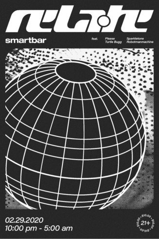 a flier for a party i’m djing on feb 29th