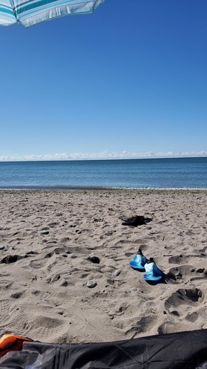 At the shore of Lake Ontario