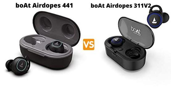 boAt Airdopes 311v2 vs 441