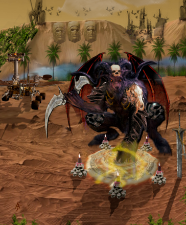 Azazel Initiates a Dark Ritual on Mars 