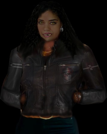 Lorasta; a nephilim afflicted by Stiga-Strain
