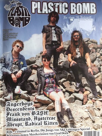 Cover des Plastic Bomb Fanzine