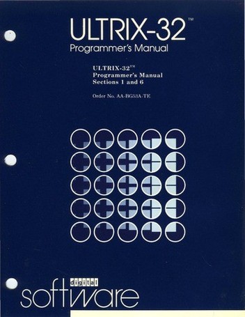 Ultrix-32 Programmer's Manual frontpage