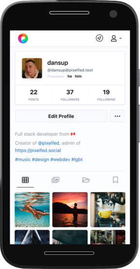 Mobile profile redesign