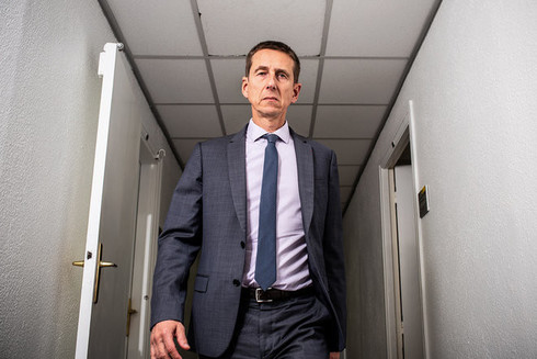 Philippe Chadrys à Paris, en septembre 2021. © Photo Sébastien Calvet / Mediapart