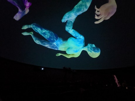 Kay B.'s animation in the planetarium