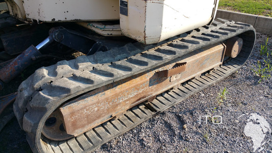 Minibagger Gummiketten kaufen Foto Gummiketten Takeuchi Bagger