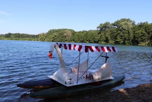 Boot in Schwanform Loki