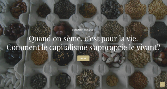 Quand on sème c'est pour la Vie !
Les semences c’est CAPITAL, pas capitaliste !
www.semence.be

#Semence #Semences #Seeds #Seed