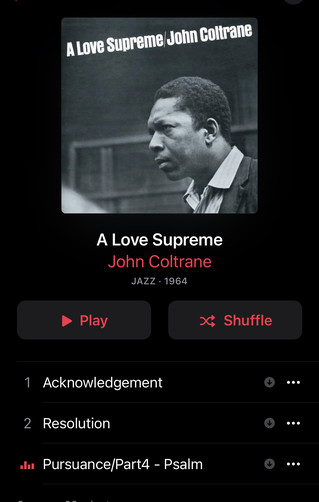John Coltrane, A Love Supreme 