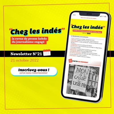 Chez les indés, la revue de presse hebdo du journalisme engagé n°21, du 21 octobre 2021.
