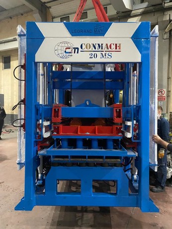 Concrete block making machine model BLOCKKING-20MS