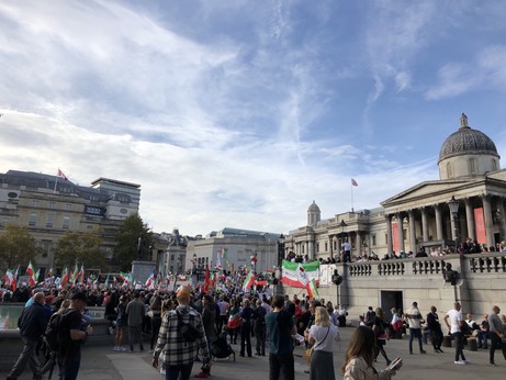 Iran protest London