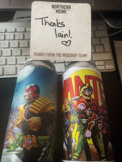 Beer and from 2000ad