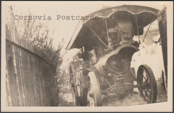 The Burrell Traction Engine "Morning Star" owned by Jacob Studt's fairground business, c.1930s.
