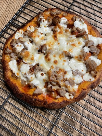 Home made pizza