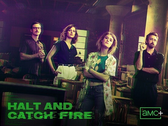 Picture of the cast of TV show Halt And Catch Fire