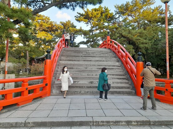 Sumiyoshi Taisha bridge 