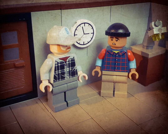 Clark and Nauls in the Rec Room