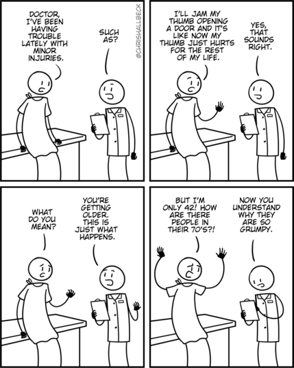 Doctor visit.