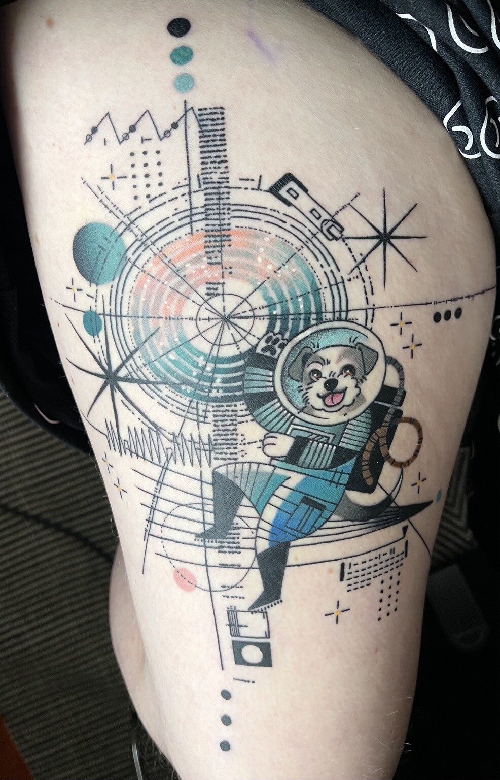 Husband and wife Voyager Golden Record tattoos  rnasa