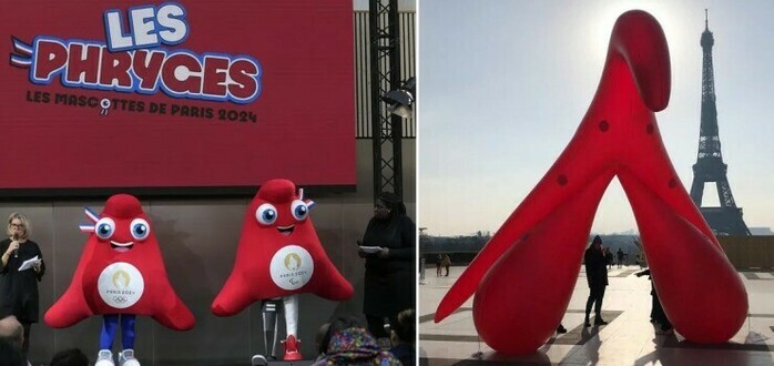 la "phryge" mascotte de Paris 2024