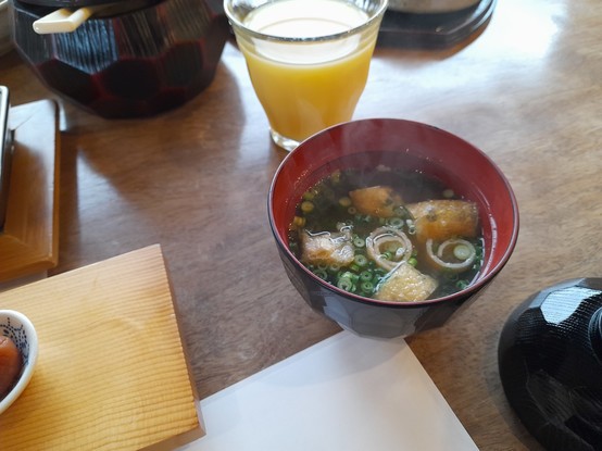 Ryokan breakfast 