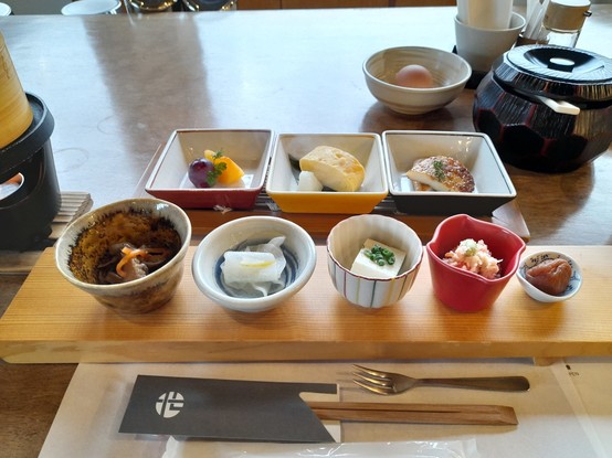 Ryokan breakfast 