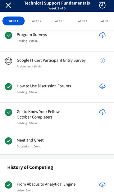 Google Technical Support Fundamentals course 
