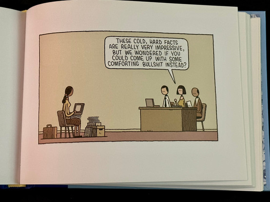 Science cartoon from Tom Gauld