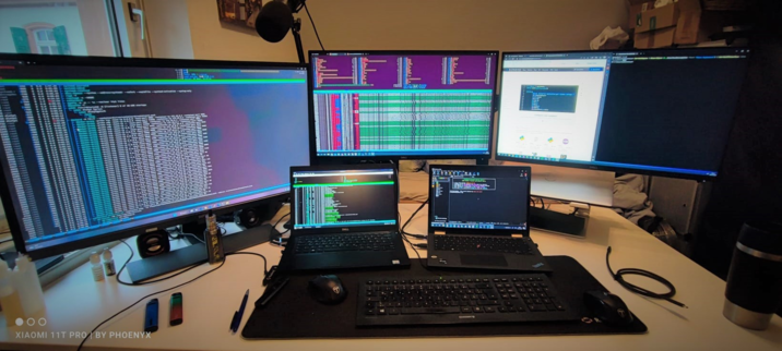 Mein Schreibtisch heute