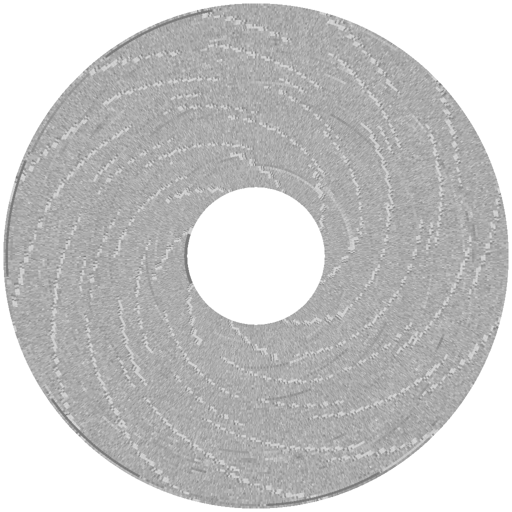 flux visualization of "The Mind Prober" disk