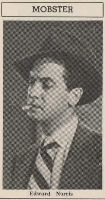 Actors Edward Norris in the 1946 noir film “Decoy”.